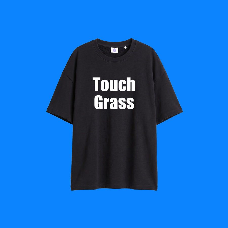 touch grass tee