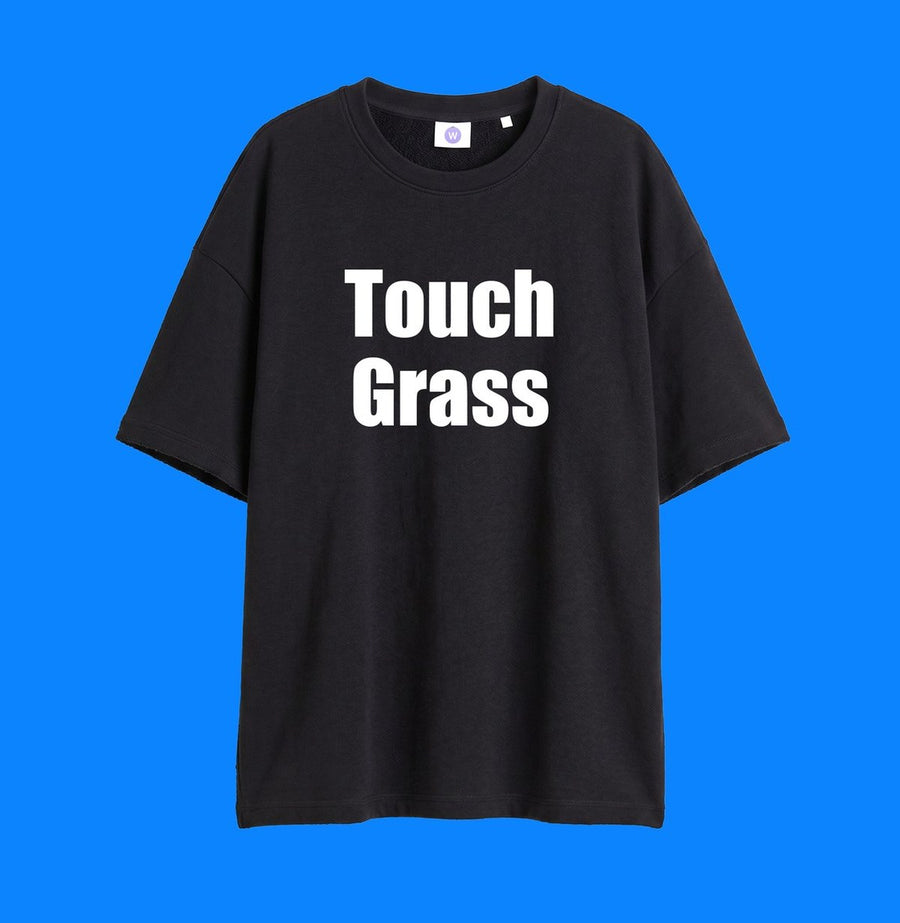 wygt touch grass tee